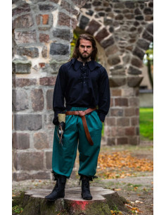 Calça pirata Vincent, cor verde