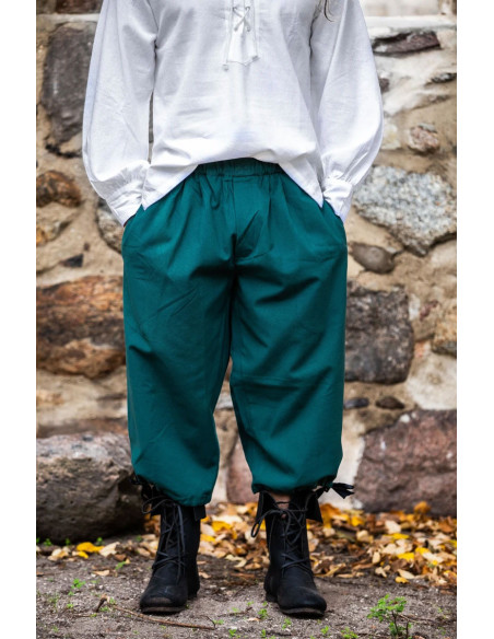 Calça pirata Vincent, cor verde