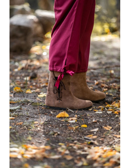 Calça pirata Vincent, cor vermelha