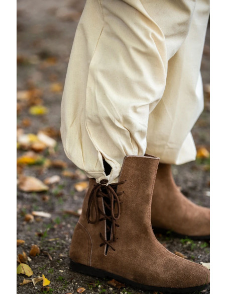 Calça medieval Gerold, cor branca...