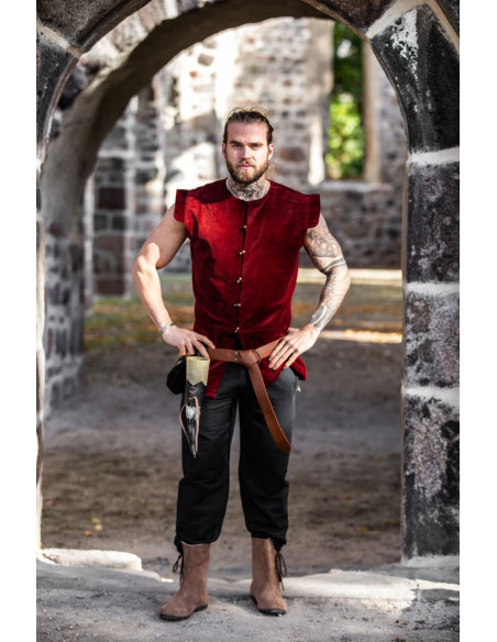 Colete renascentista forrado modelo...