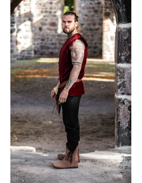 Colete renascentista forrado modelo...