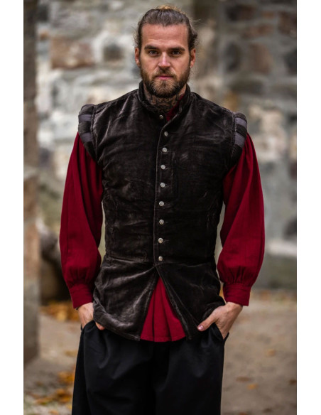 Colete renascentista modelo Pierre,...