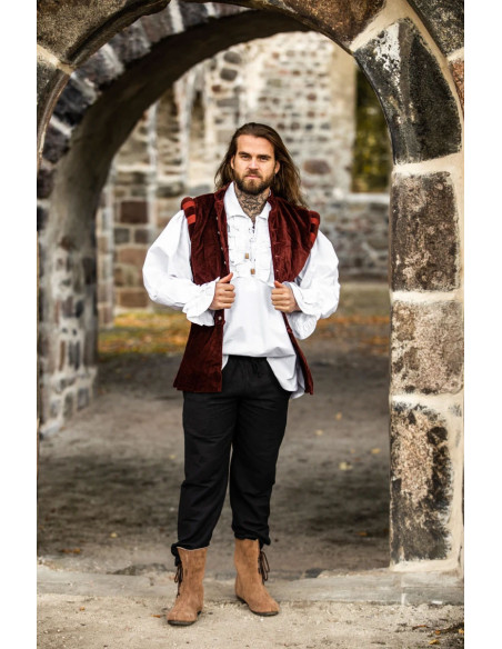 Colete renascentista modelo Pierre,...