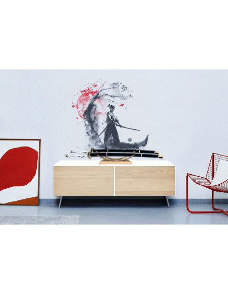 Suporte de secretária para 2 katanas,...