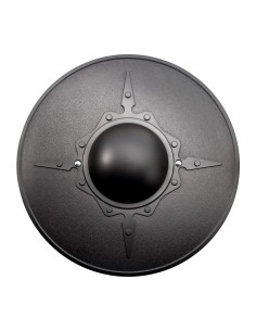 Escudo de treinamento medieval, polipropileno (48,3 cm.)