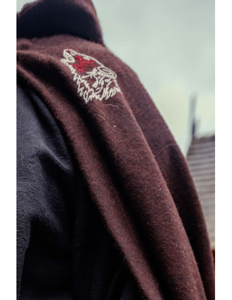 Manto Alpha Viking com bordado de...