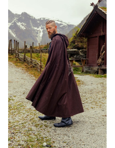 Manto Alpha Viking com bordado de...