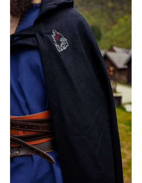 Manto Alpha Viking com bordado de...