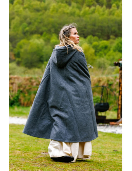 Capa medieval curta para senhora...