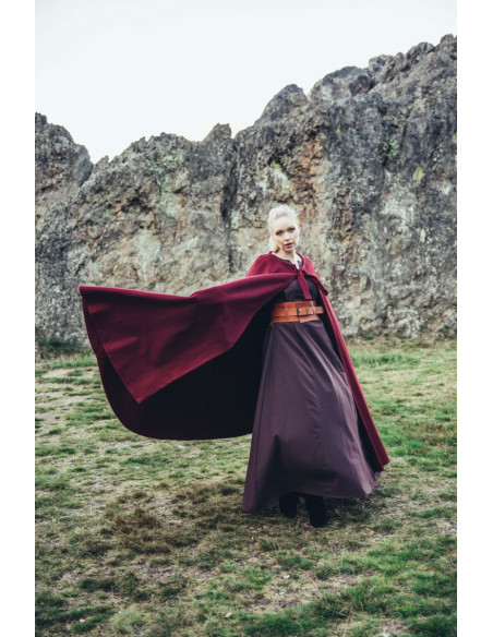 Capa medieval sem capuz modelo Kuno,...