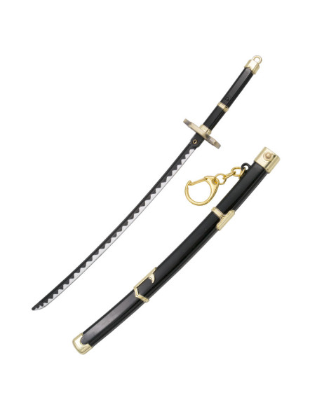 Chaveiro Zoro Yubashiri Katana de uma...