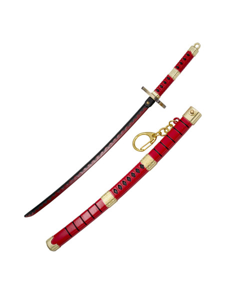 Chaveiro Zoro Sandai Kitetsu Katana...