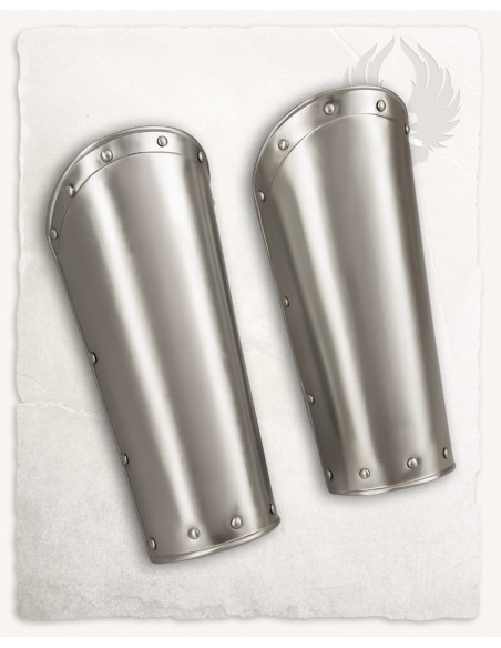 Grevas medievais de Balthasar, aço...