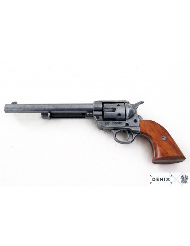 Revólver Blued USA Peacemaker, cano longo, ano 1873