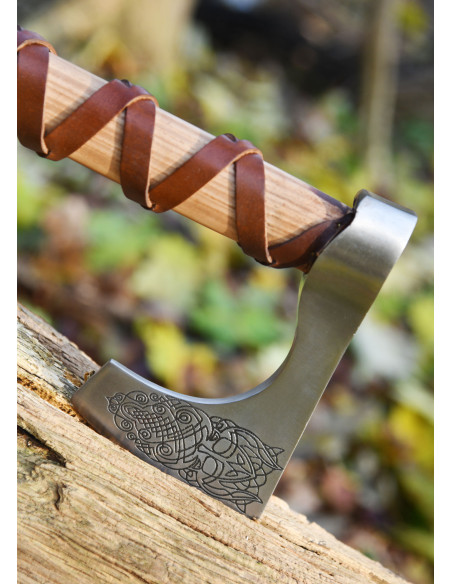 Machado de aço fundido norueguês com...