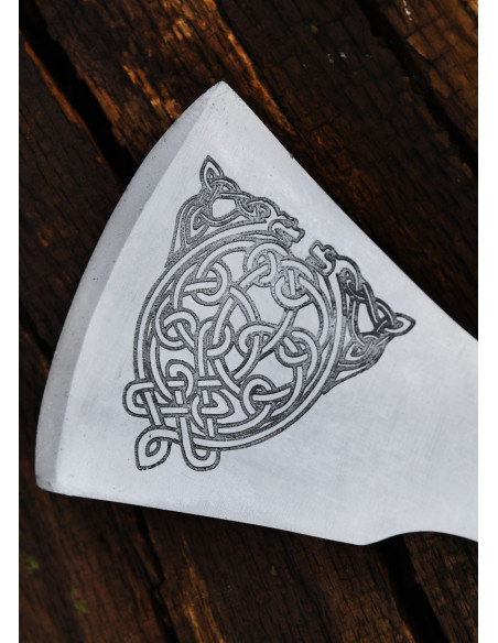 Machado de aço fundido norueguês com...