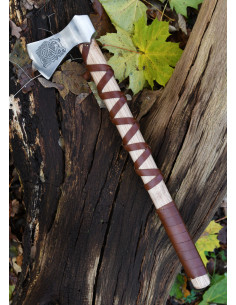 Machado de aço fundido norueguês com gravações (Tipo H) 2