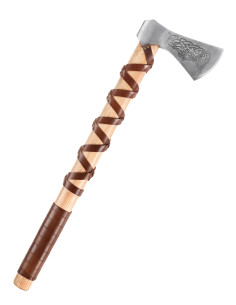 Machado de aço fundido norueguês com gravações (Tipo L)