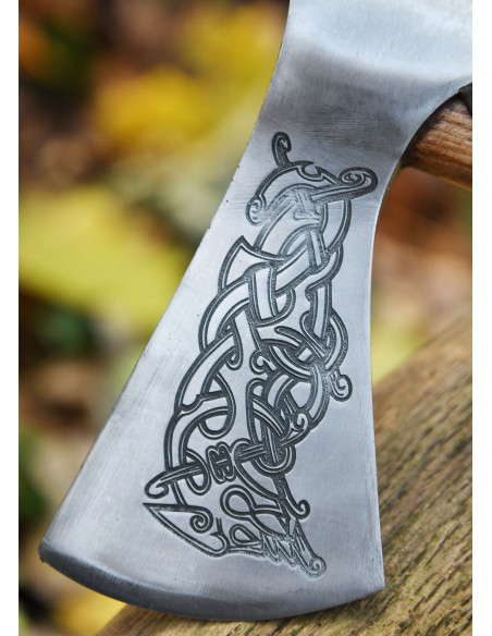 Machado de aço fundido norueguês com...