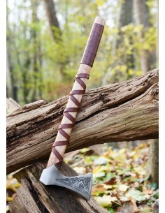 Machado de aço fundido norueguês com gravações (Tipo K) 2