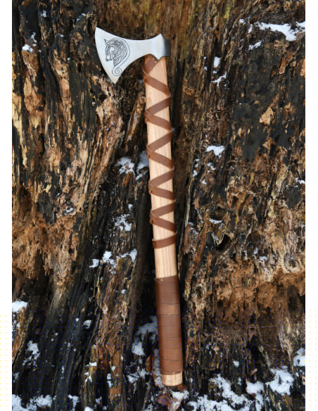 Machado de aço fundido norueguês com...