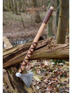 Machado de aço fundido norueguês com gravações (Tipo M) 2