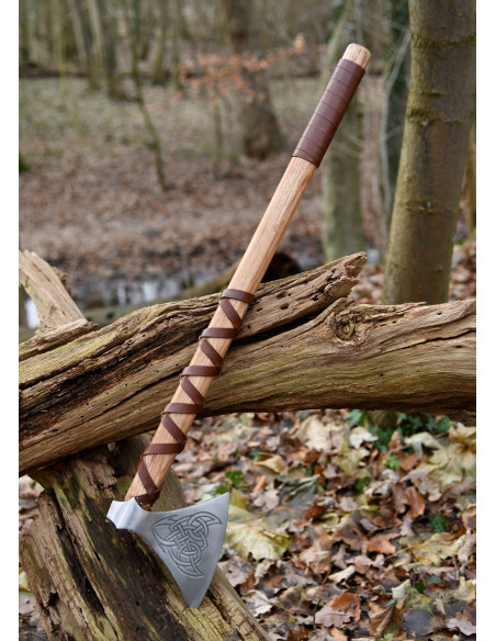 Machado de aço fundido norueguês com...