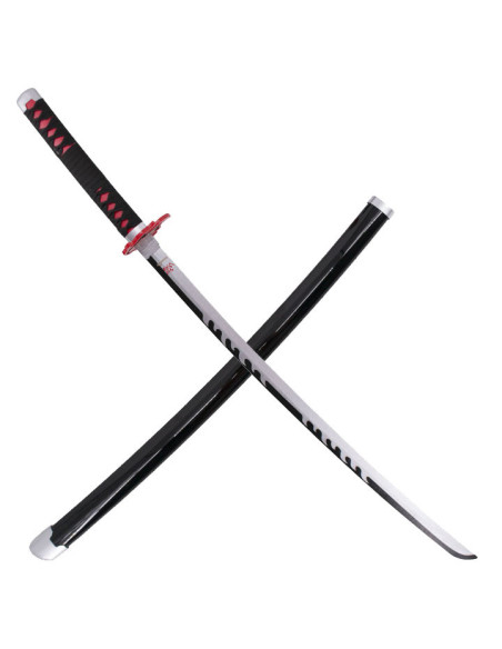 Katana em bambu Kamado Tanjirou Demon...