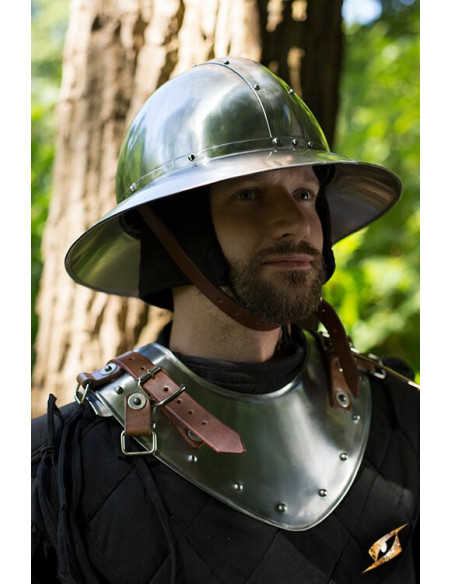Gorget Guerreiro Medieval Ajustável