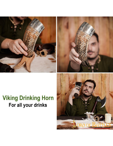 Chifre viking e medieval (500-600 ml.)