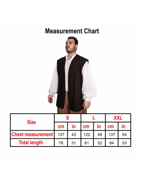 Colete Pirata Sea Hunters - Preto