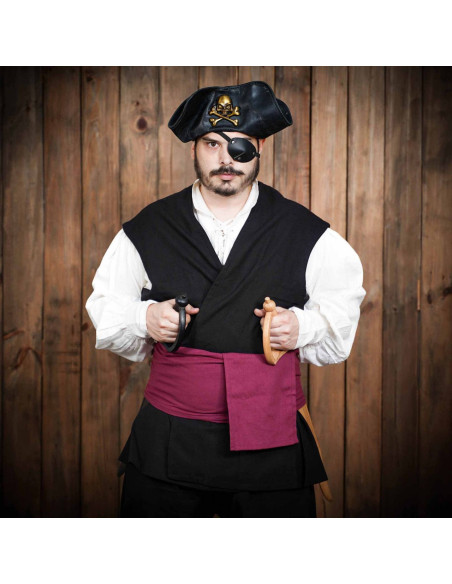 Colete Pirata Sea Hunters - Preto