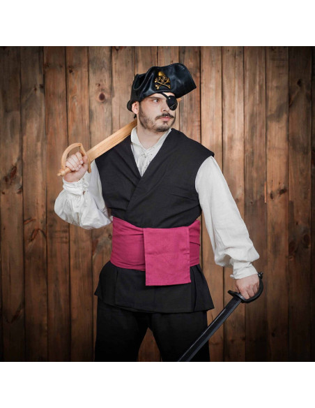 Colete Pirata Sea Hunters - Preto