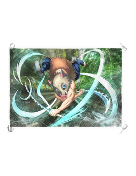 Banner-Flag Demon Slayer por Inosuke...