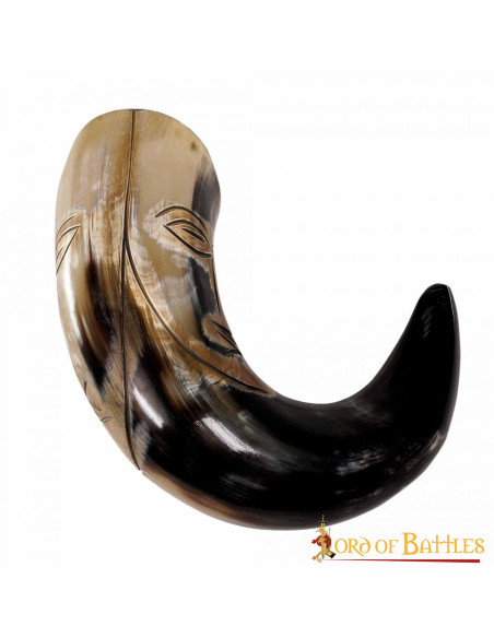 Chifre facial tribal medieval para...