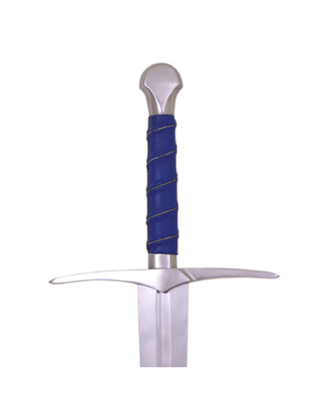 Mão de treinamento de espada medieval...