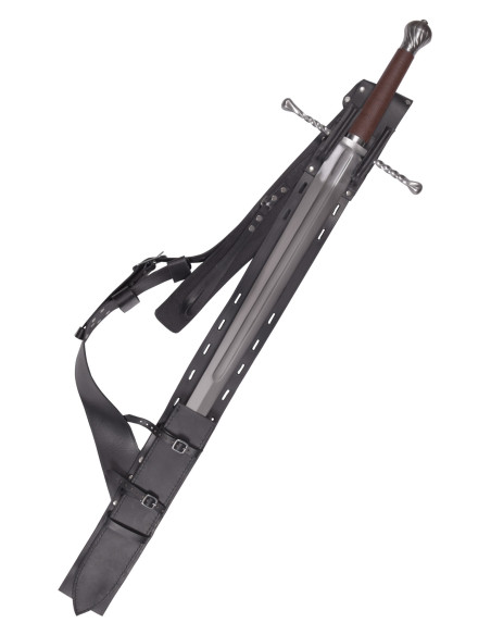 Bainha para colocar a espada nas costas