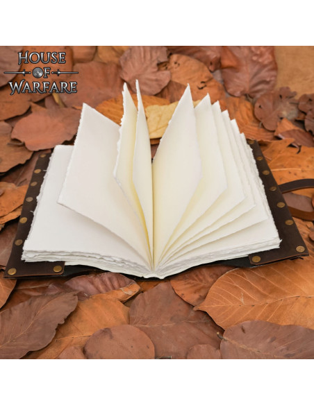 Diário da Terra-média em couro feito...