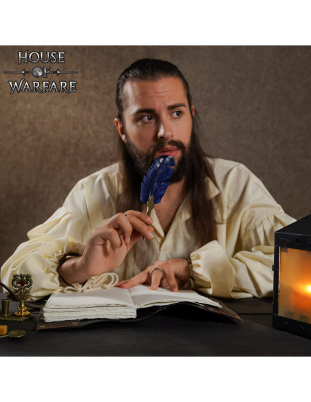 Diário da Terra-média em couro feito...