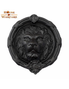 Aldrava romana e medieval em ferro fundido (18,6 cm.)