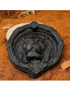 Aldrava romana e medieval em ferro fundido (18,6 cm.) 2