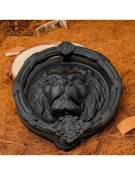 Aldrava romana e medieval em ferro...