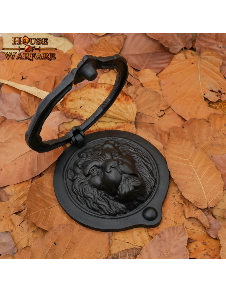 Aldrava romana e medieval em ferro...