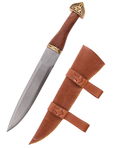 Adaga Viking Seax, com bainha de...