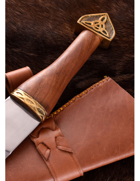 Adaga Viking Seax, com bainha de...