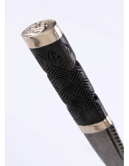 Faca escocesa lâmina de damasco Sgian...