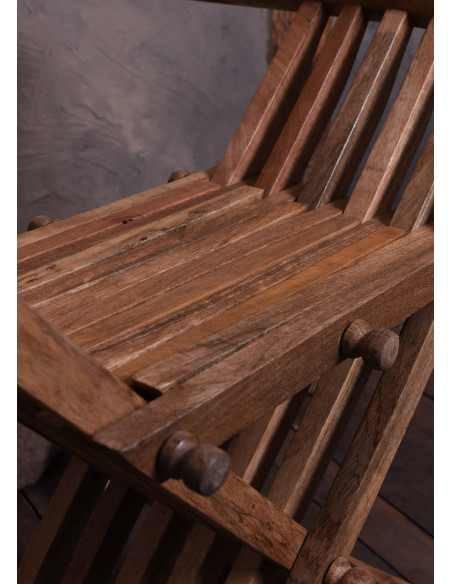 Cadeira medieval dobrável Curul, em...