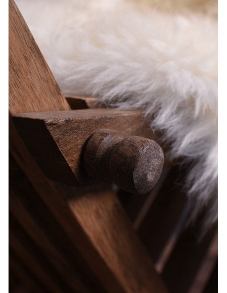 Cadeira medieval dobrável Curul, em...