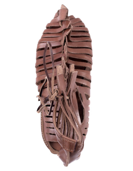 Sandálias romanas Caligae, couro...